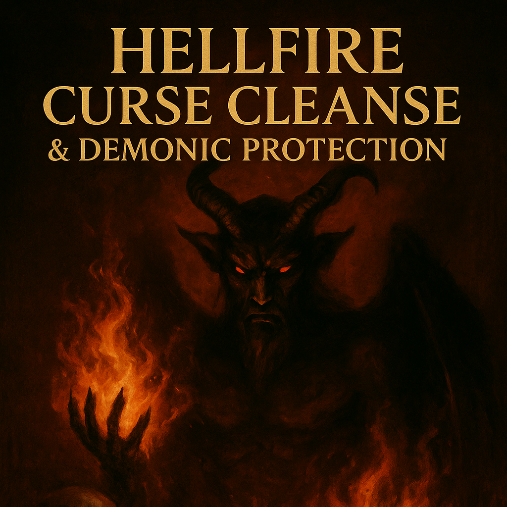 HELLFIRE CURSE CLEANSE & DEMONIC PROTECTION