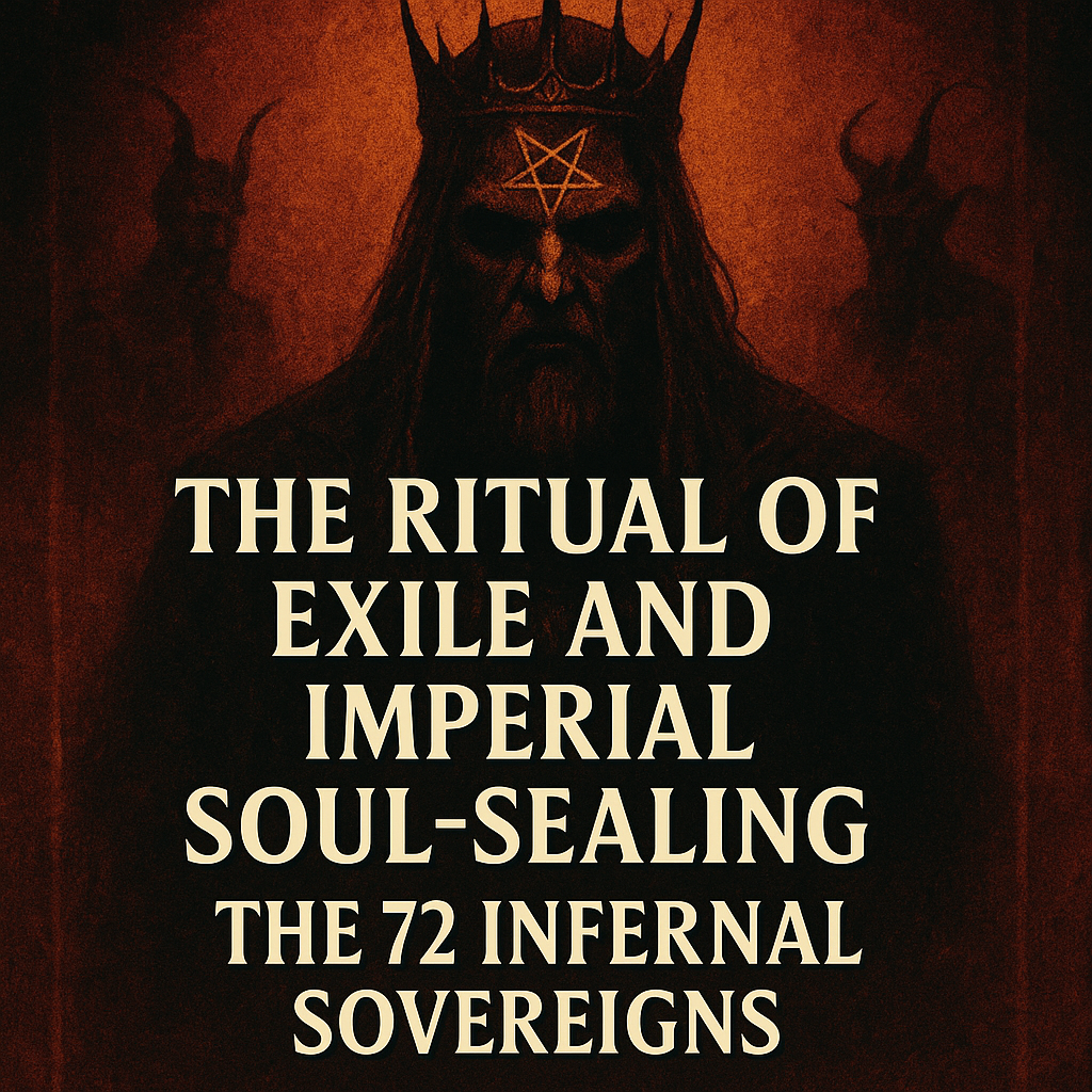 🔱 THE RITUAL OF EXILE & IMPERIAL SOUL-SEALING: THE 72 INFERNAL SOVEREIGNS 🔱